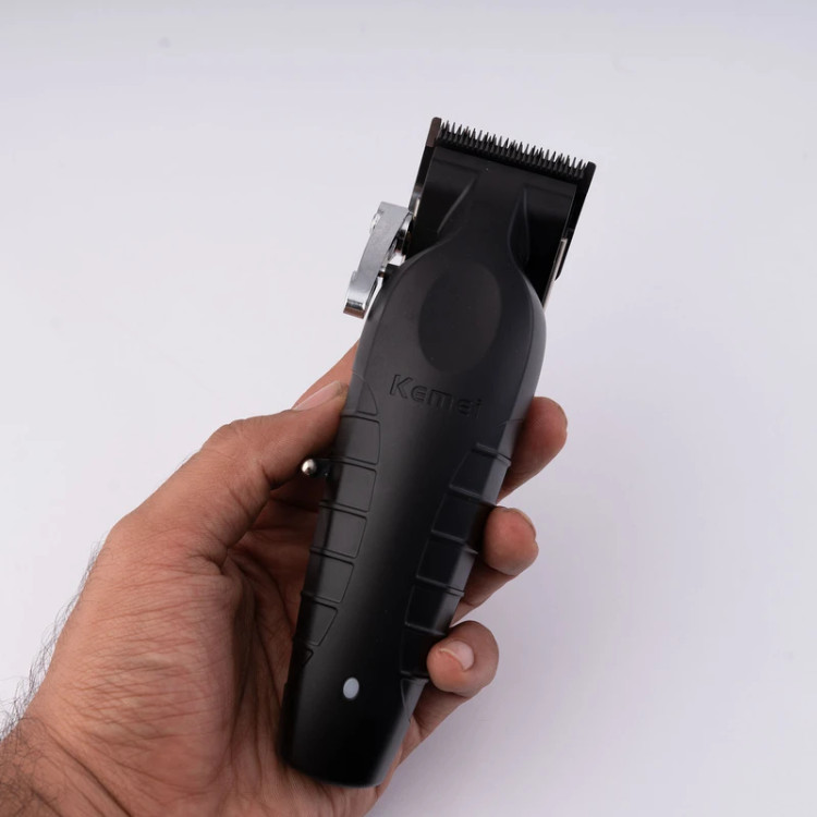 ماشین اصلاح مو سر و صورت کیمی مدل پایه دار KM-2296