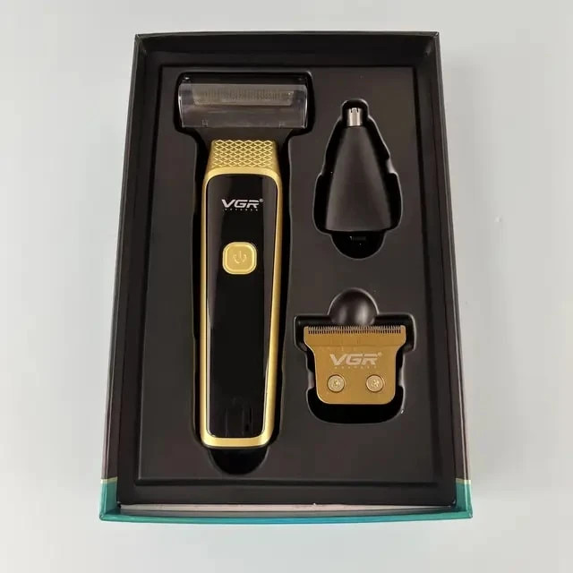 ست ماشین صورت و بدن وی جی آر مدل V-366 (3in 1)