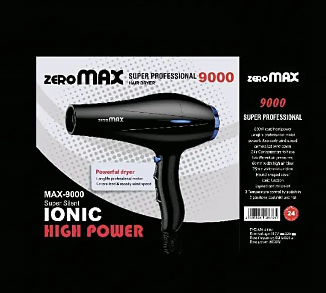 سشوار zero max مدل MAX 9000