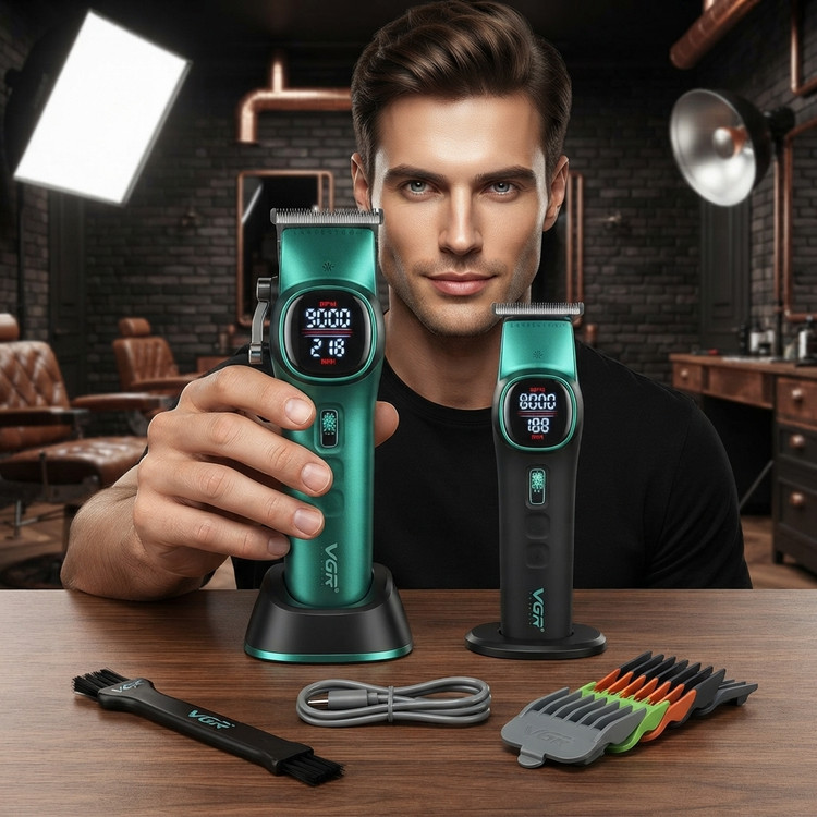 ماشین اصلاح موی سر و صورت وی جی آر مدل V-885 S2