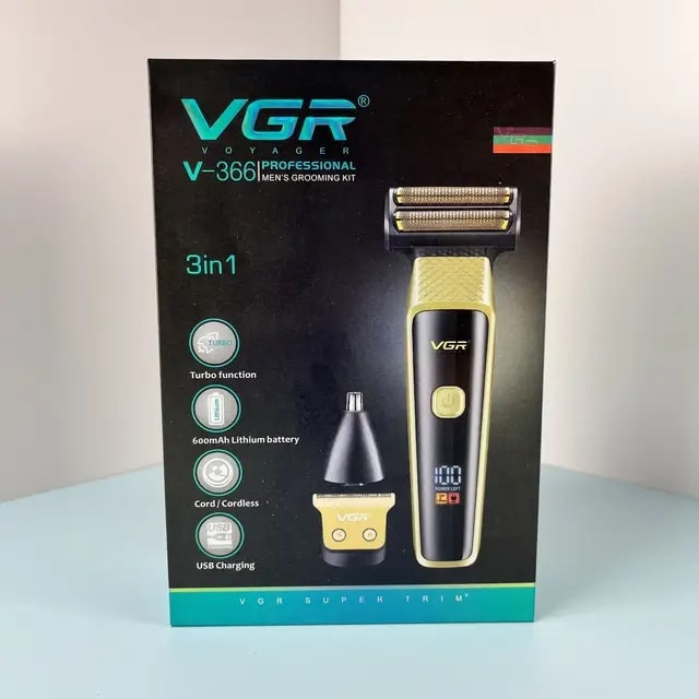 ست ماشین صورت و بدن وی جی آر مدل V-366 (3in 1)