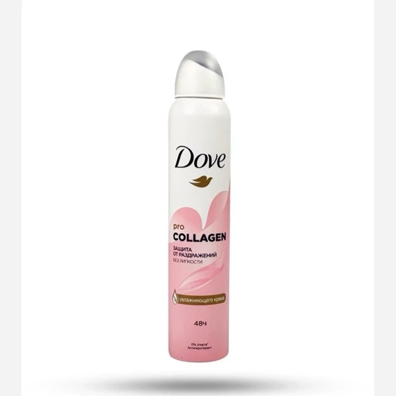 اسپری ضد تعریق زنانه pro collagen داو حجم 200 میل