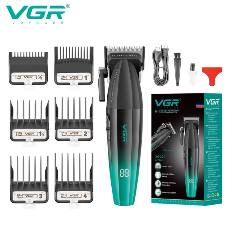 ماشین اصلاح موی سر و صورت وی جی آر مدل V-003