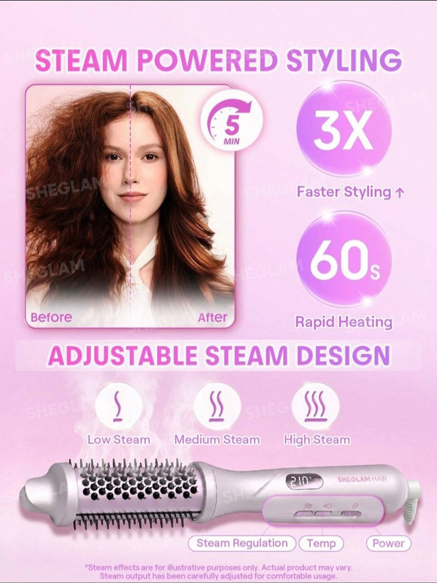 برس حرارتی شیگلم مدل Hydra shot steam blowout