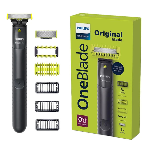 ماشین اصلاح صورت و بدن یدک دار فیلیپس سریone blade مدلGp1624/10