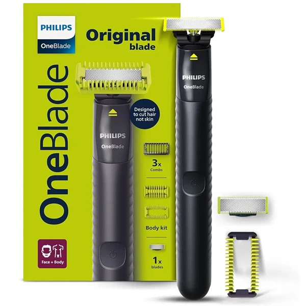 ماشین اصلاح صورت و بدن یدک دار فیلیپس سریone blade مدلGp1624/10