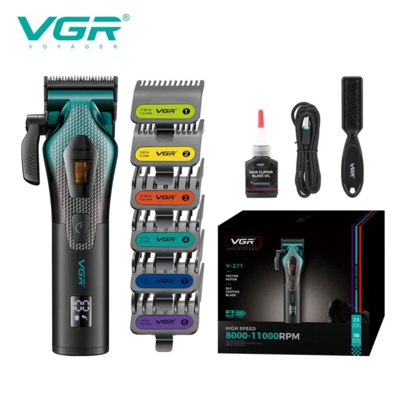 ماشین اصلاح سر و صورت شارژی وی جی آر مدل V-271