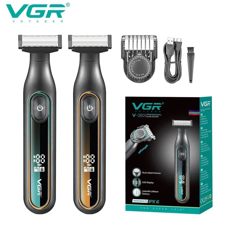 ماشین اصلاح موی صورت و بدن وی جی آر مدل V-360